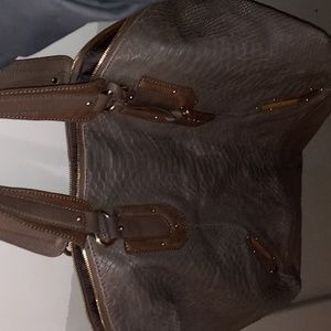 Green Vince Camuto leather purse